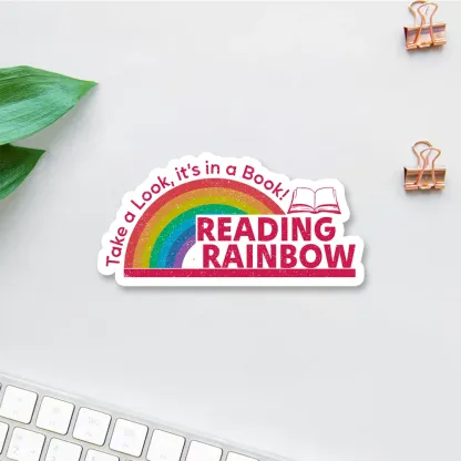Pagewings Reading Rainbow Sticker