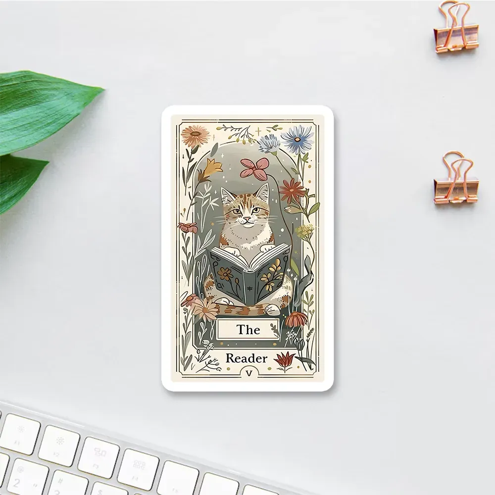 Pagewings The Reader Sticker