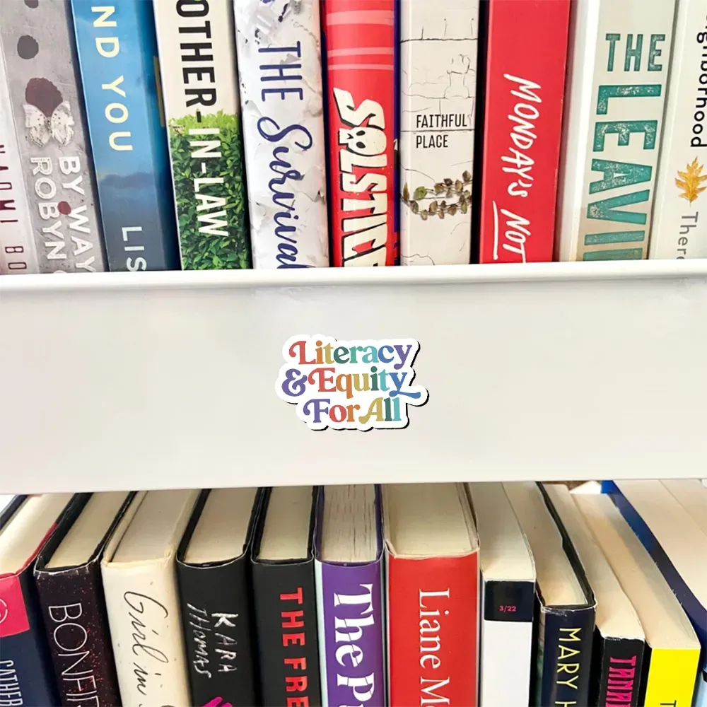 Pagewings Literacy & Equity For All Unisex Fridge Magnet