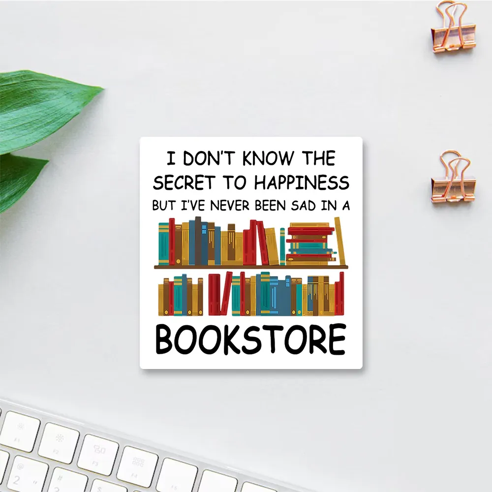 Pagewings I've Never Been Sad In A Bookstore Sticker