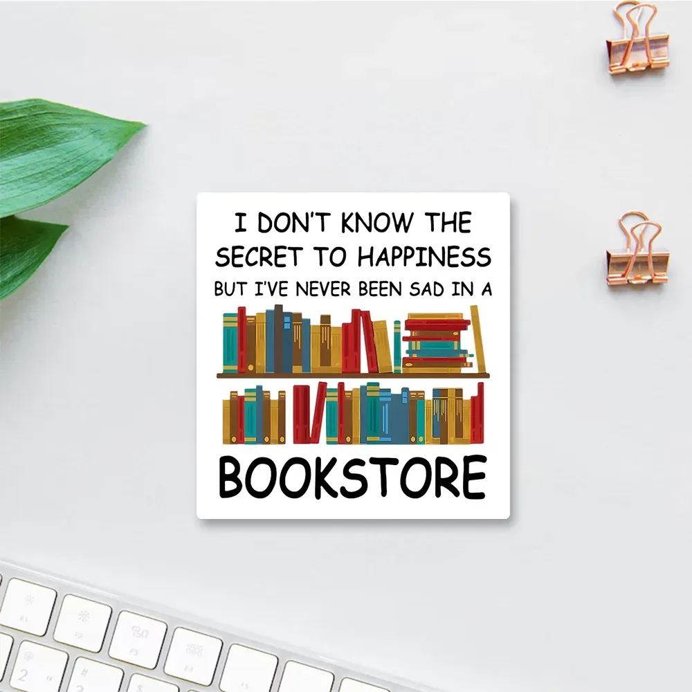 Pagewings I've Never Been Sad In A Bookstore Sticker