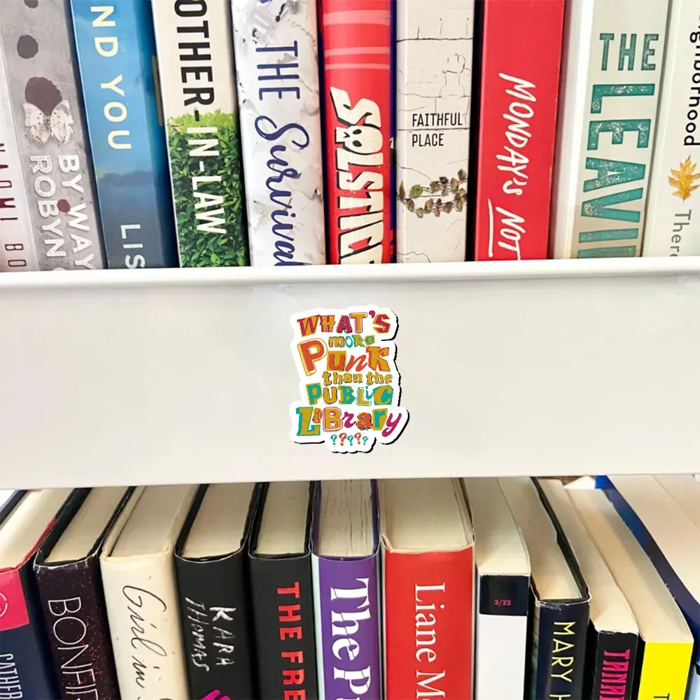 Pagewings What’s More Punk Than The Public Library Fridge Magnet