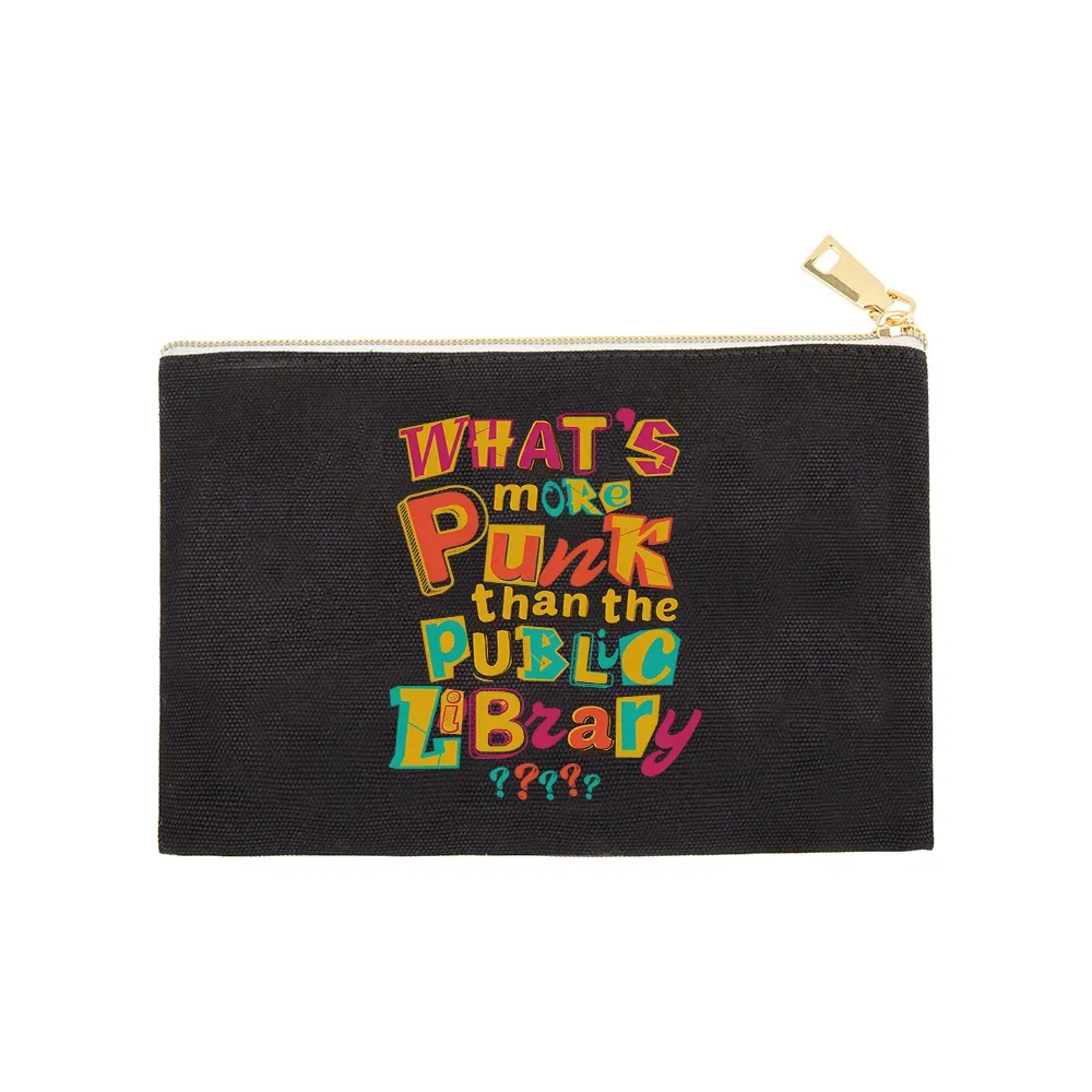 Pagewings What’s More Punk Than The Public Library Pouch