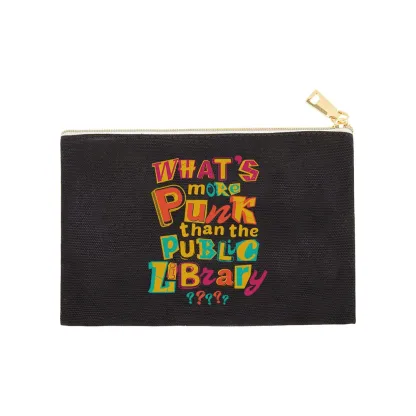 Pagewings What’s More Punk Than The Public Library Pouch