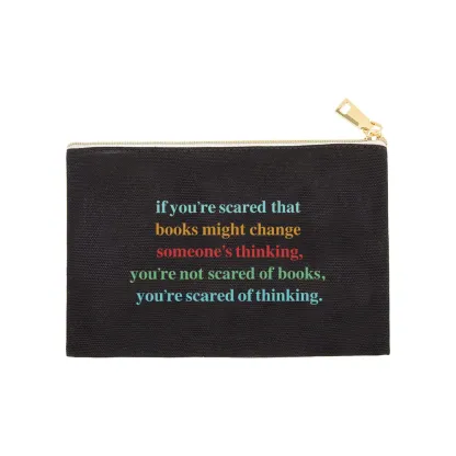 Pagewings Censorship Social Justice Pouch