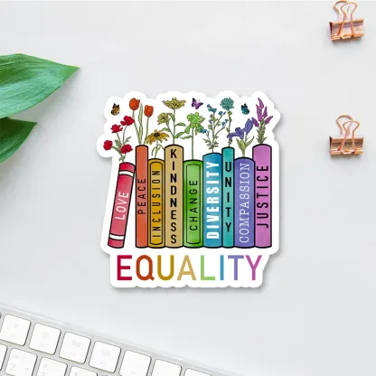Pagewings Equal Rights Sticker