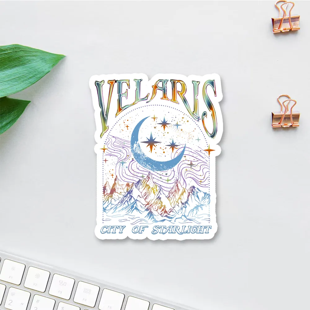 Pagewings Velaris City Of Starlight ACOTAR Two-Sided Sticker