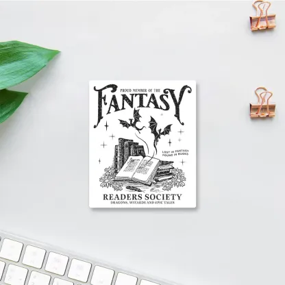 Pagewings Fantasy Readers Society Sticker