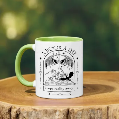 Pagewings A Book a Day Dragon Mug
