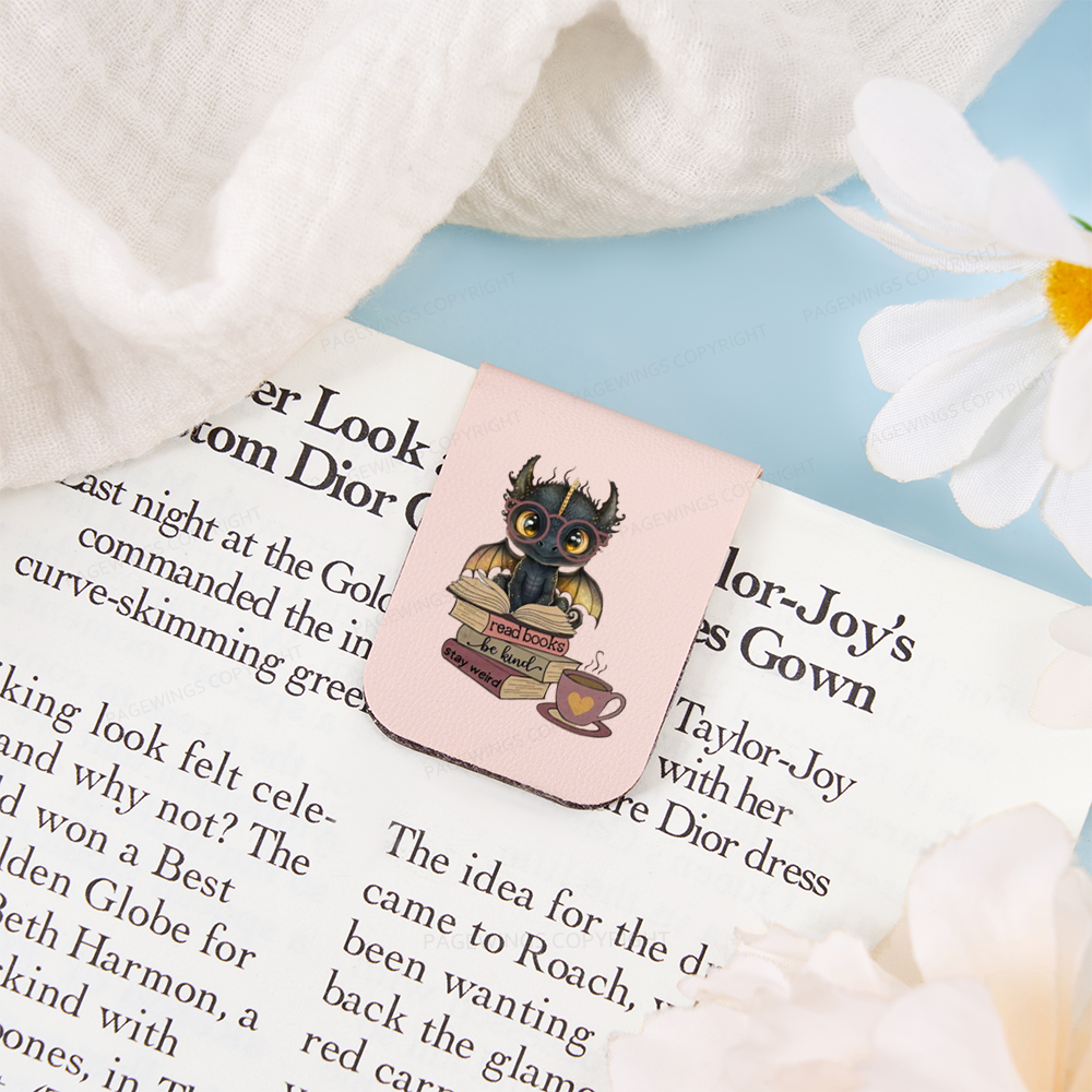 Pagewings Fourth Wing Dargon Feathers Quotes Magnetic Bookmark