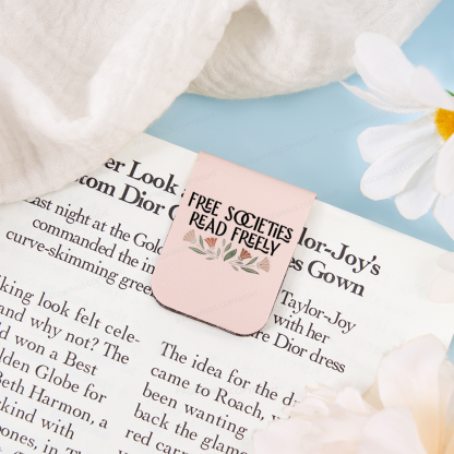 Pagewings Read Freely Feathers Quotes Magnetic Bookmark