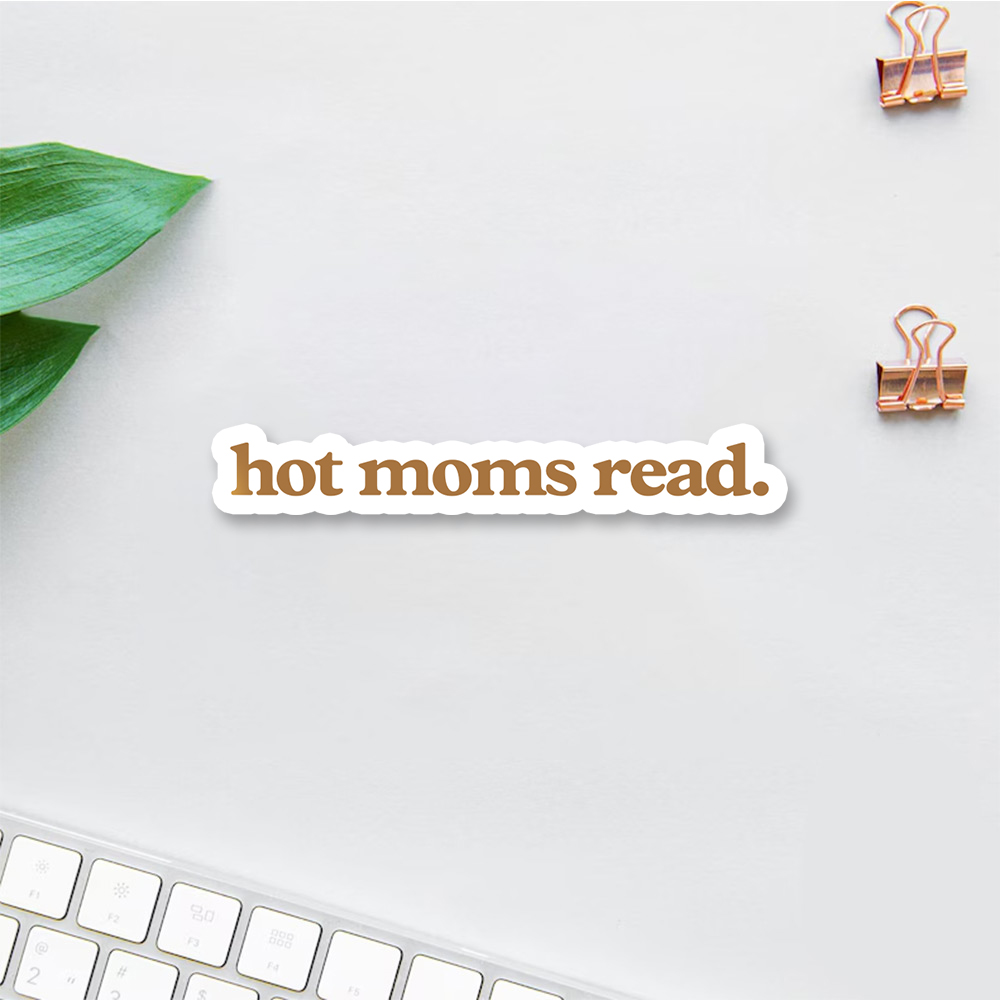 Pagewings Hot Moms Read Sticker