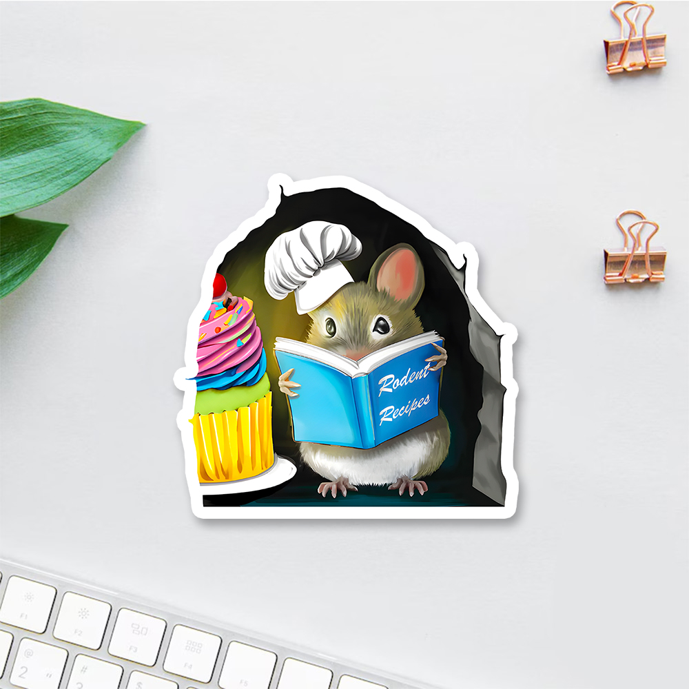 Pagewings Rodent Recipes Sticker