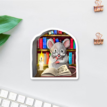 Pagewings Cats For Dummies Sticker