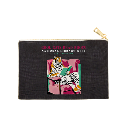 Pagewings Library Week Poster 1996 Pouch