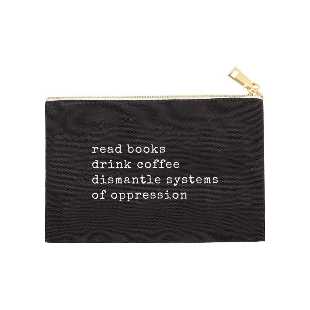 Pagewings Read Books Drink Coffee Dismantle Systems Pouch