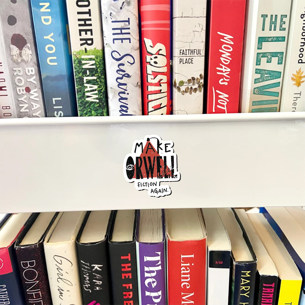 Pagewings Make Orwell Fiction Again Fridge Magnet