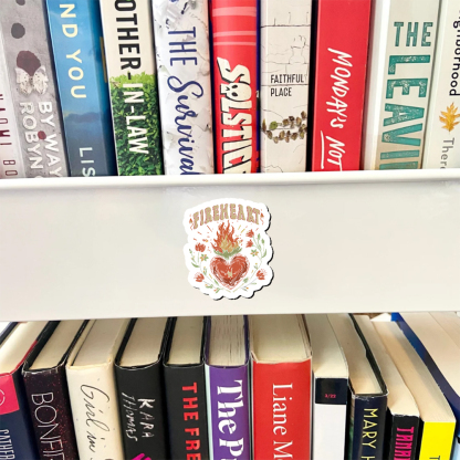 Pagewings Vintage Fire-heart Fridge Magnet