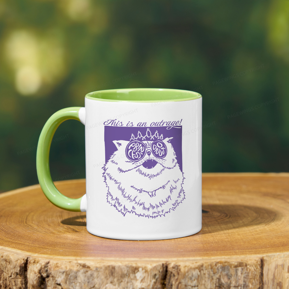 Pagewings Princess Donut Mug