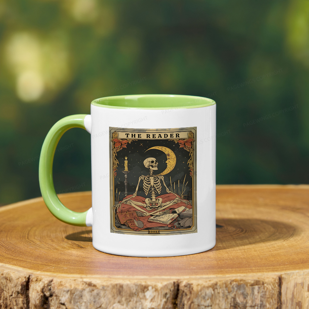 Pagewings The Reader Tarot Card Mug