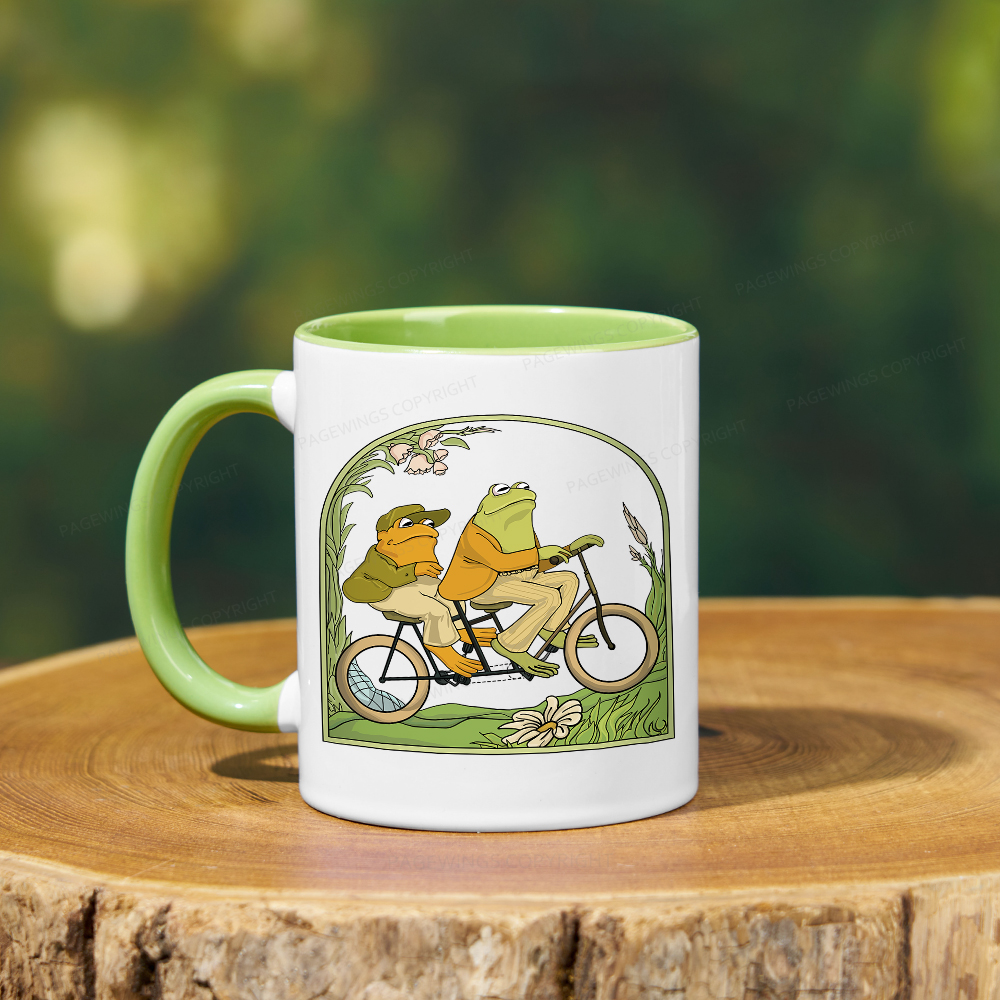 Pagewings Frog And Toad Book Vintage Mug