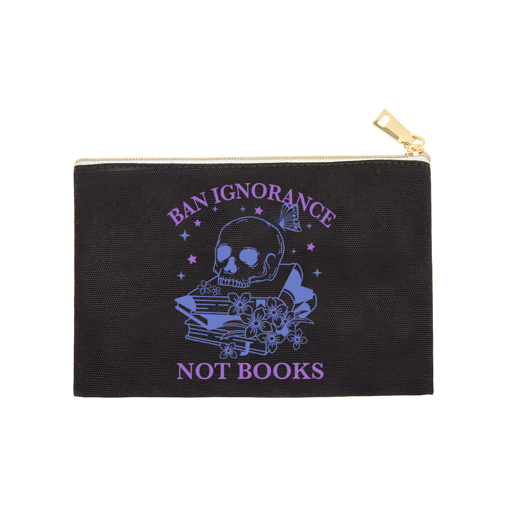 Pagewings Ban Lgnorance Not Books Pouch