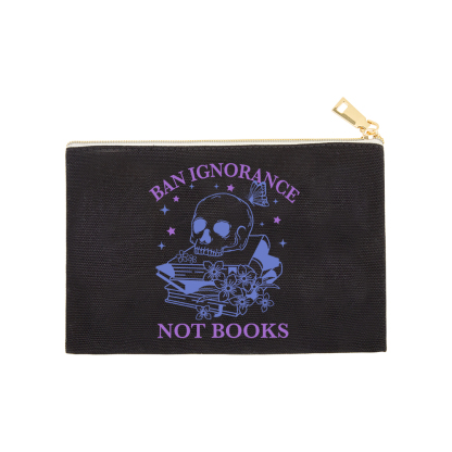Pagewings Ban Lgnorance Not Books Pouch