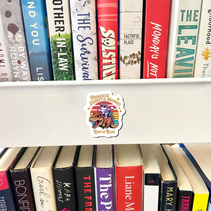 Pagewings Princess Donut & Mongo Fridge Magnet