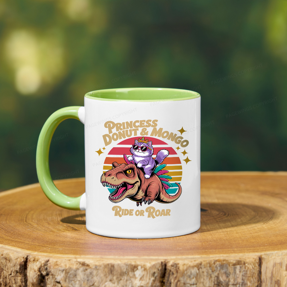 Pagewings Princess Donut & Mongo Mug