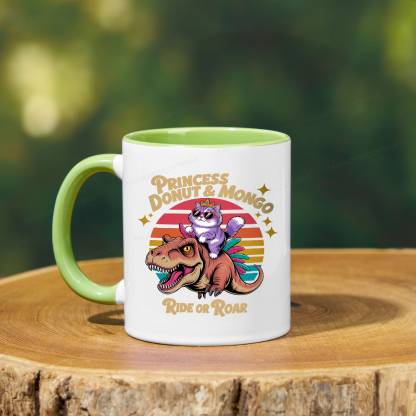 Pagewings Princess Donut & Mongo Mug