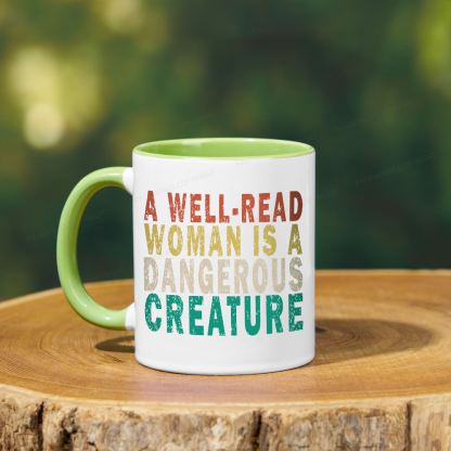 Pagewings A Well-Read Woman Is A Dangerous Creature Mug