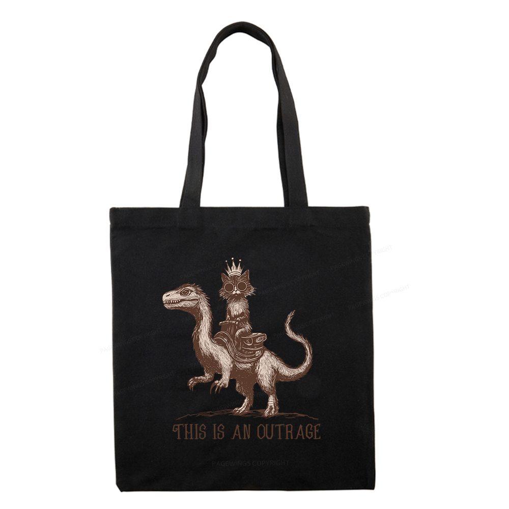 Pagewings Princess Donut Tote Bag