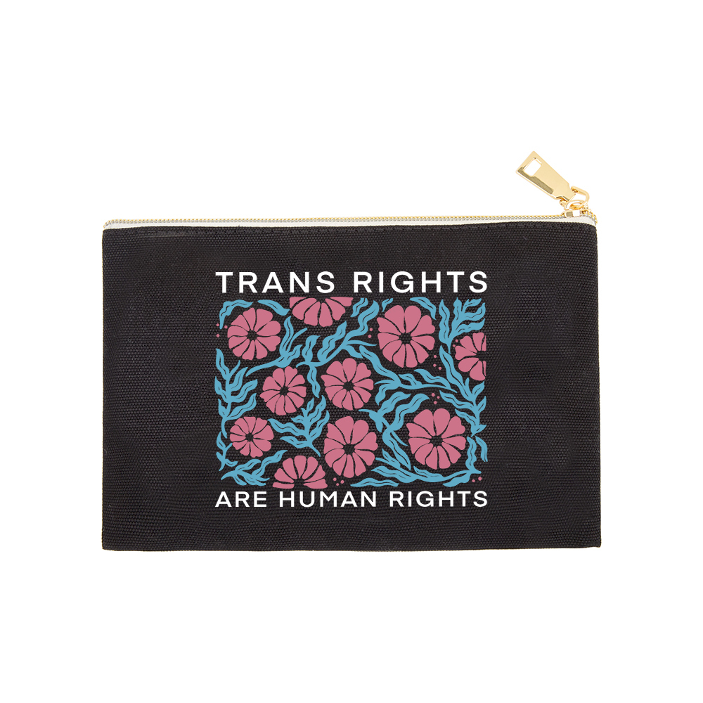 Pagewings Trans Rights Are Human Rights Pouch