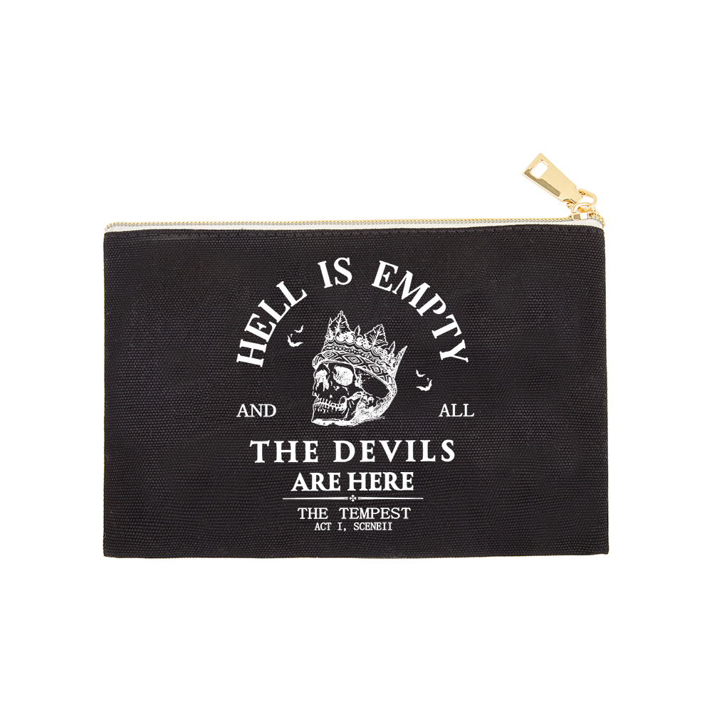Pagewings Hell Is Empty And All The Devils Are Here Pouch