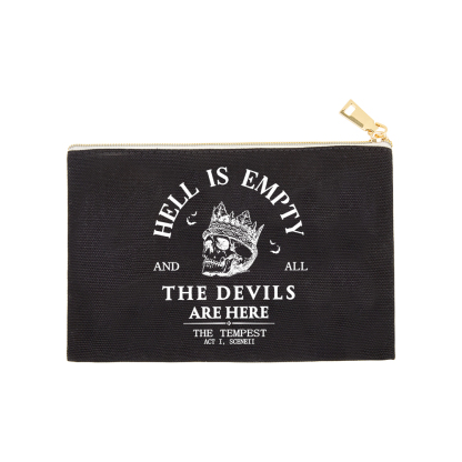 Pagewings Hell Is Empty And All The Devils Are Here Pouch