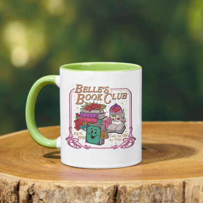 Pagewings Belle's Book Club Mug