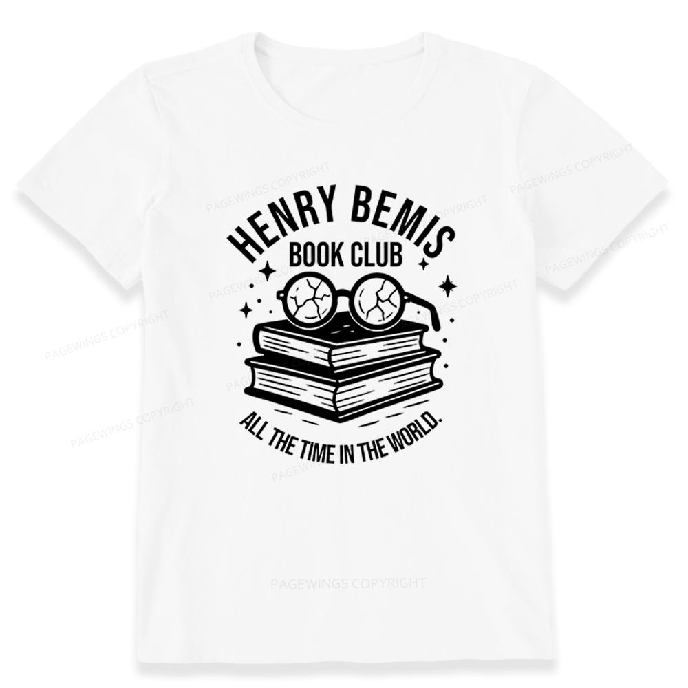 Pagewings Henry Bemis Book Club Unisex Classic T-shirt