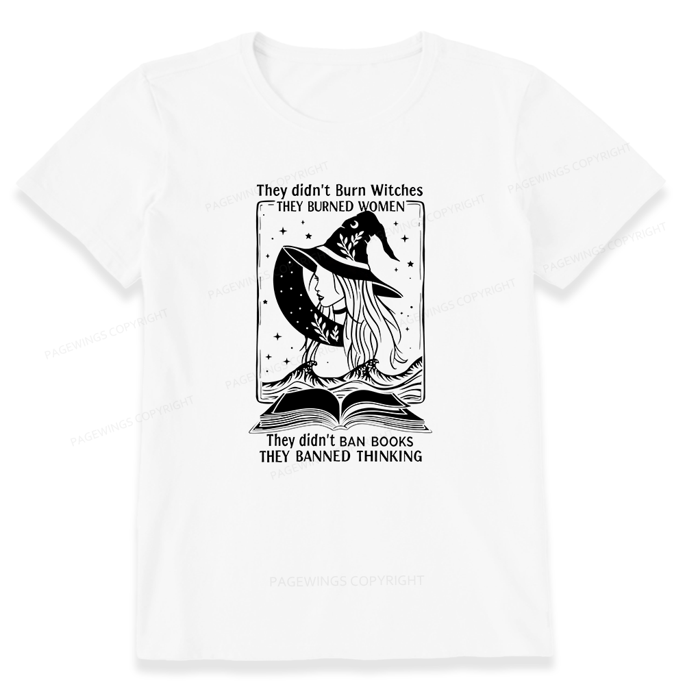 Pagewings They Banned Thinking Unisex Classic T-shirt