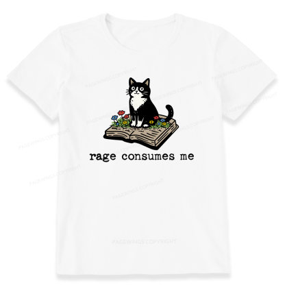 Pagewings Rage Consumes Me Unisex Classic T-shirt