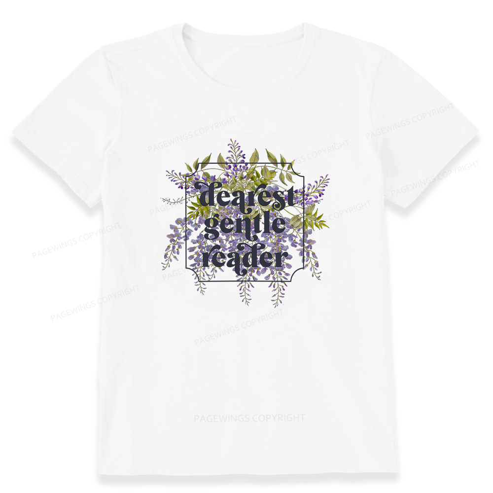 Pagewings Dearest Gentle Reader Unisex Classic T-shirt