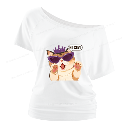 Pagewings Sci-Fi Book Lover Women Off Shoulder T-shirts