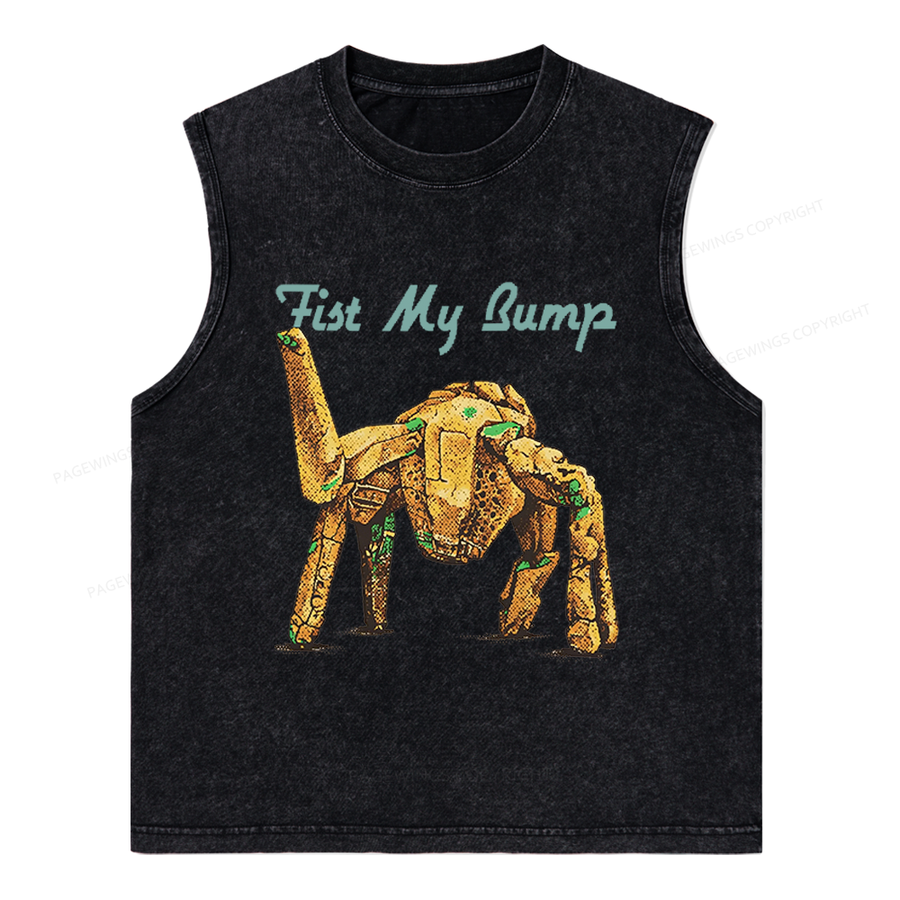 Pagewings Read Sci-Fi Unisex Washed Tank Top