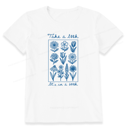 Pagewings Take A Look It’s In A Book Unisex Classic T-shirt