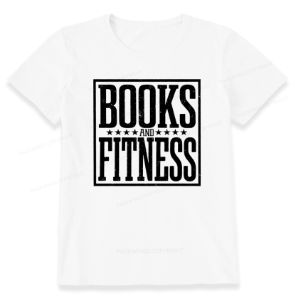 Pagewings Books And Fitness Unisex Classic T-shirt