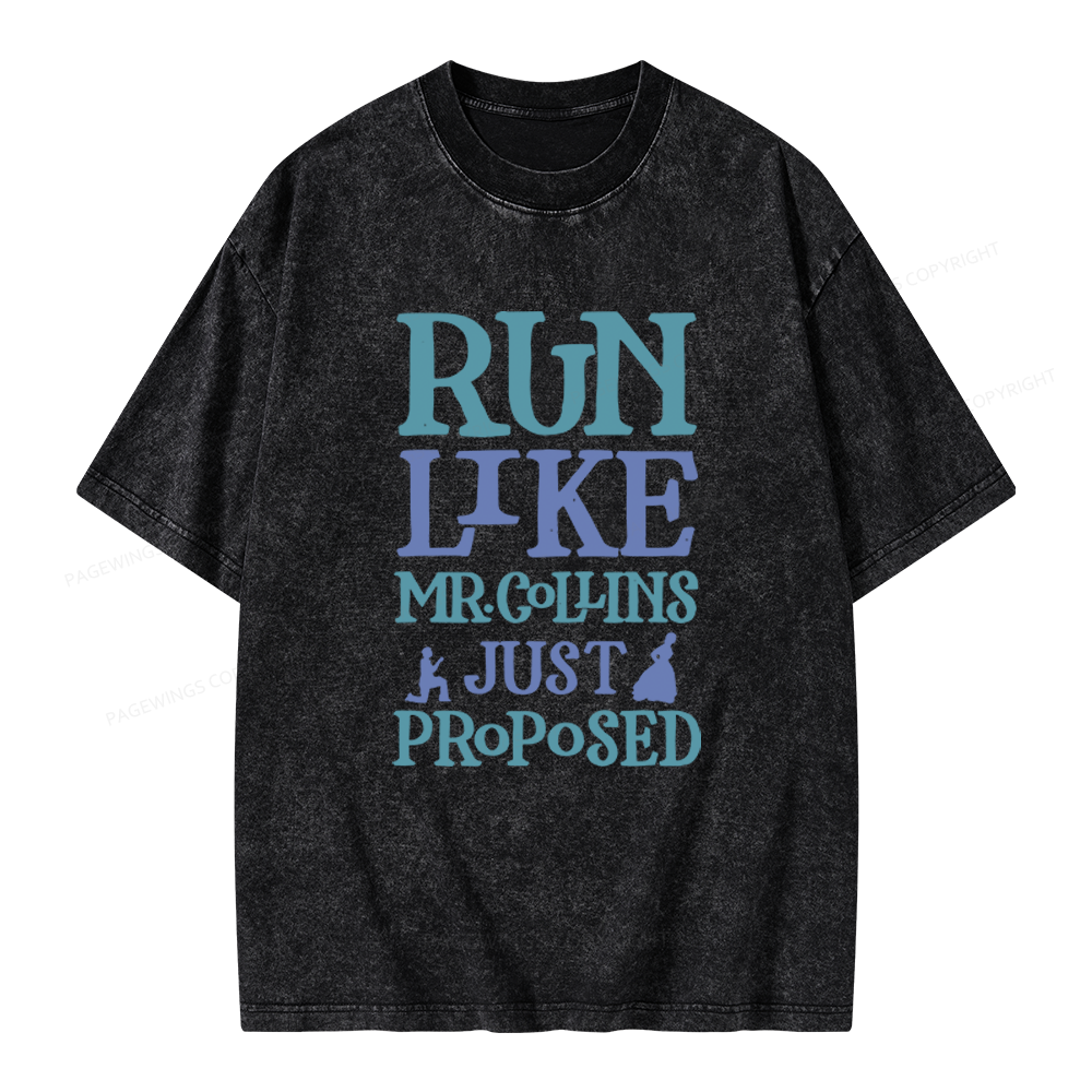 Pagewings Love Book Fan Unisex Washed T-shirt