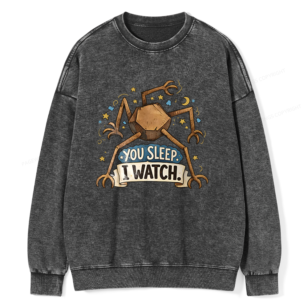 Pagewings Science Fiction Nerd Unisex Washed Sweatshirt