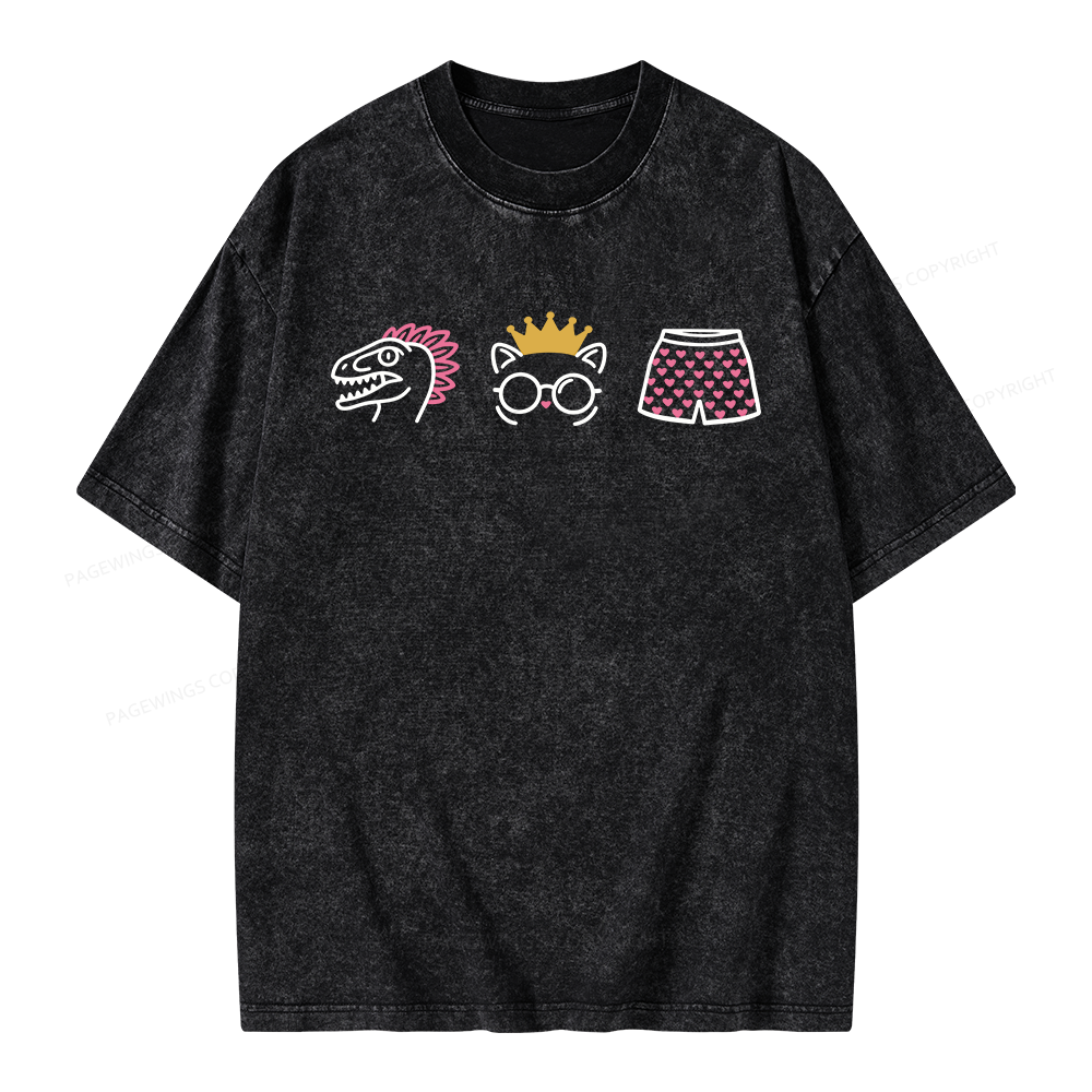 Pagewings Sci‑Fi Nerd Unisex Washed T-shirt