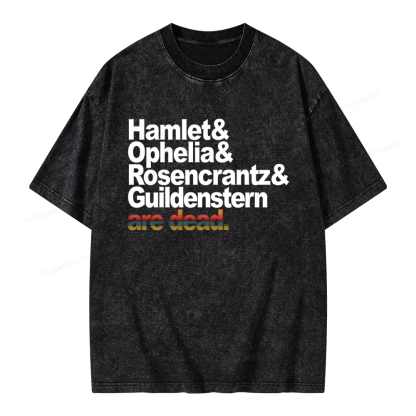 Pagewings Drama lovers Unisex Washed T-shirt