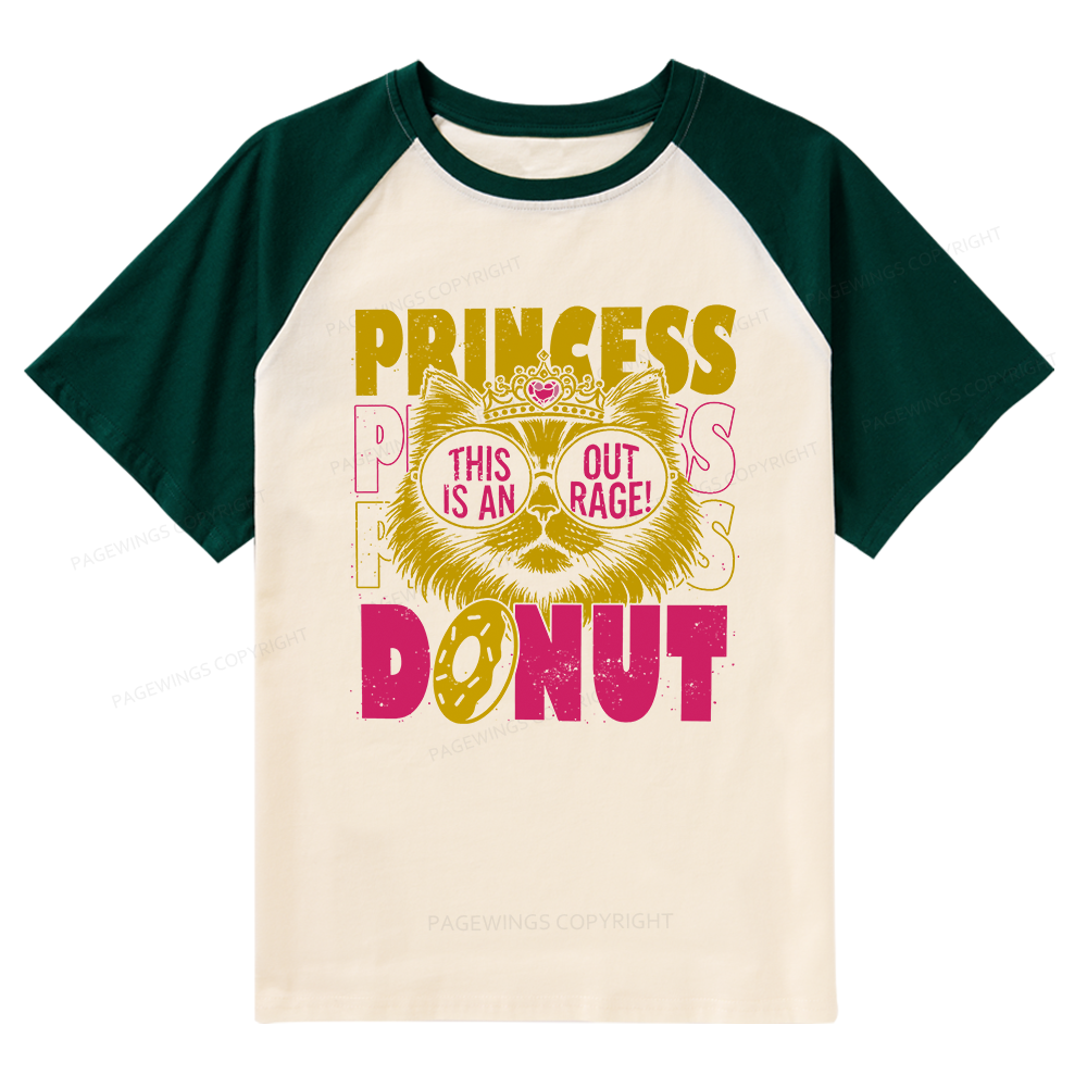 Pagewings This Is An Outrage Raglan T-shirt