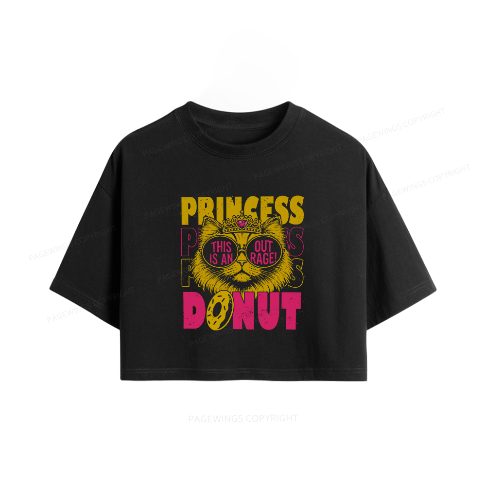 Pagewings This Is An Outrage Women Crop Tops